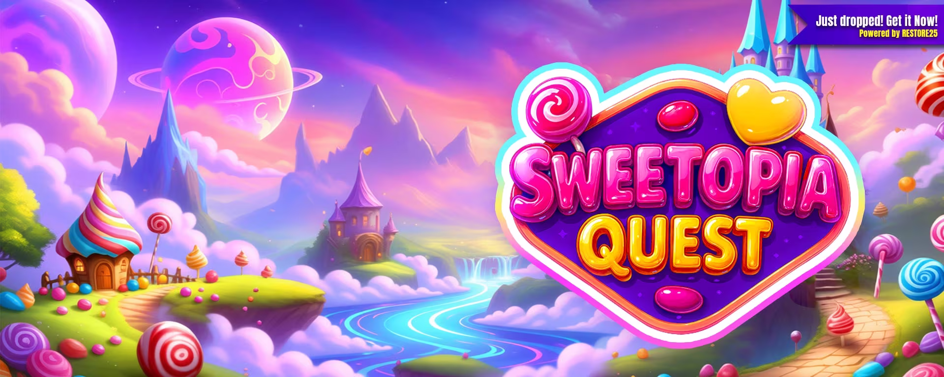 Sweetopia Quest game artwork