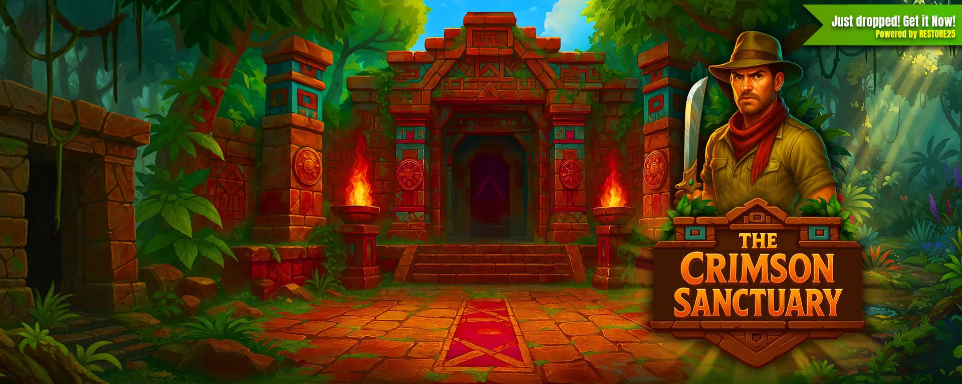 The Crimson Sanctuary game artwork